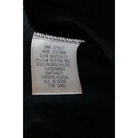 Rabbit Rabbit Rabbit Black Velvet Beaded Cardigan Top Size 12 - Picture 6 of 8